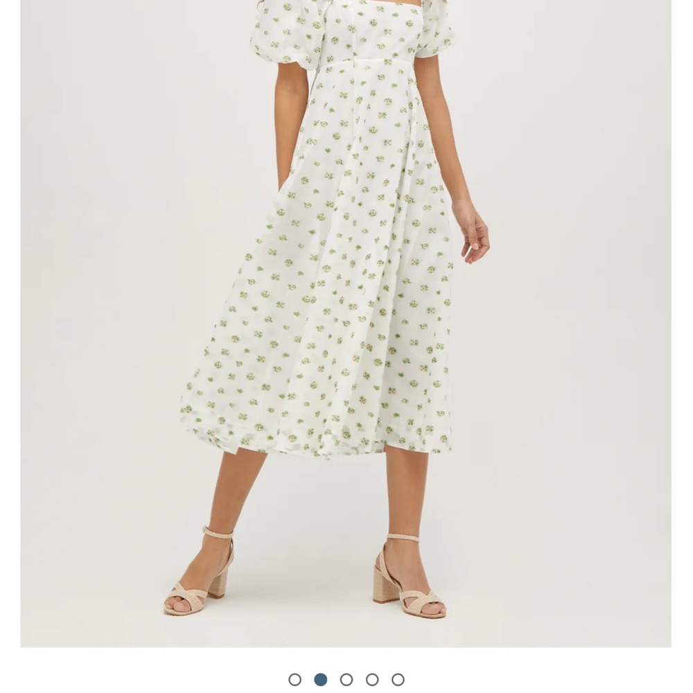 Hill House Organza Matilda Sleeve Sundress